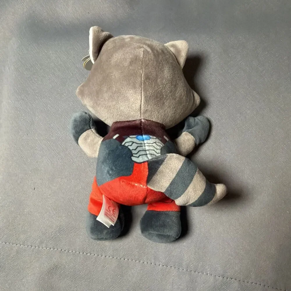 TY Beanie Baby Marvel Avengers Guardians Galaxy Super Hero ROCKET RACCOON -M